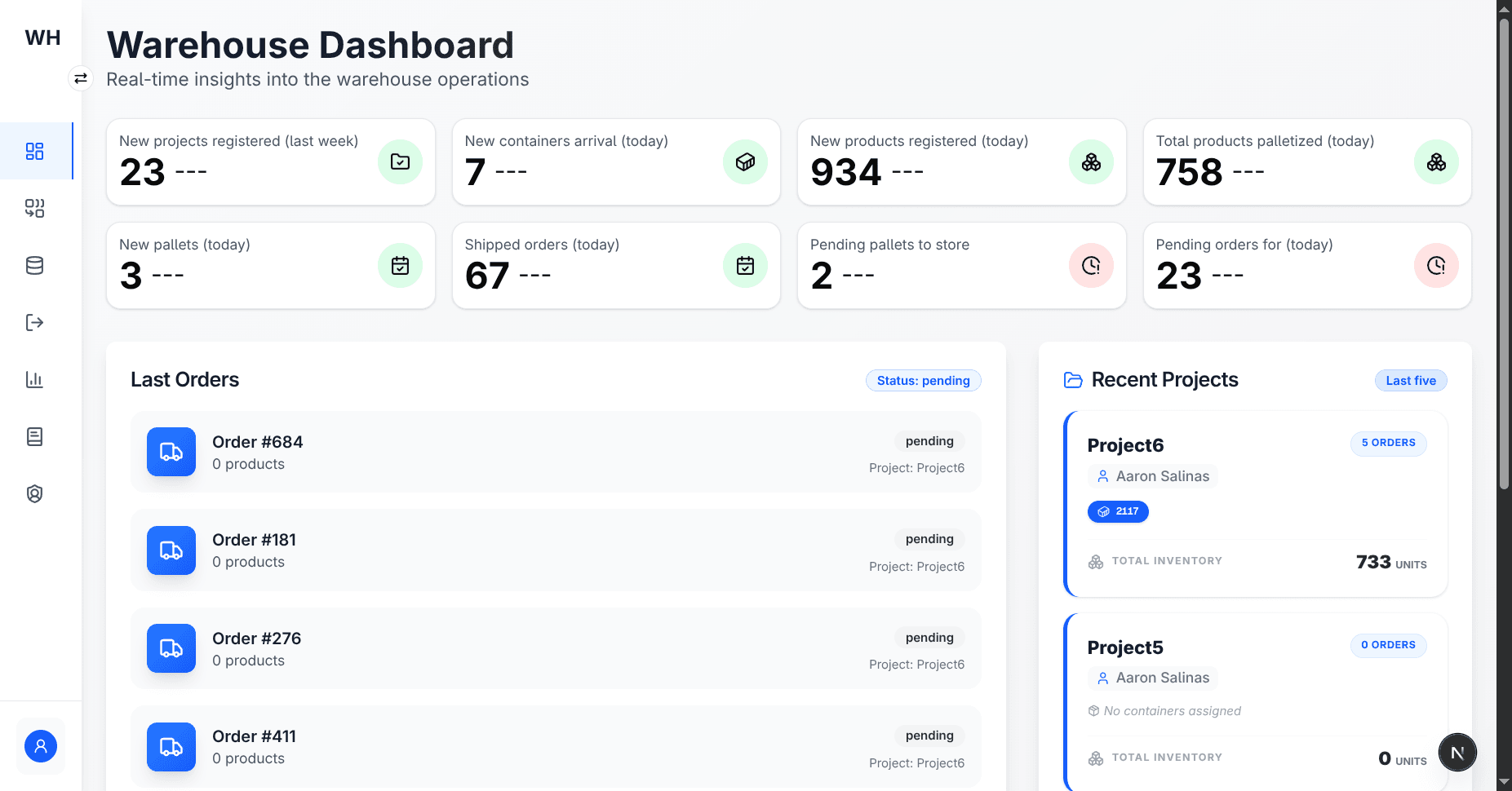Inventory Automation System preview 0